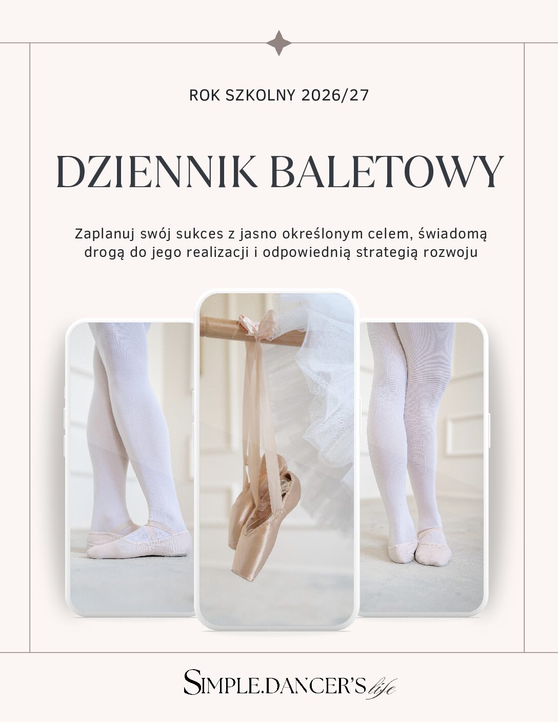 Dziennik baletowy na rok szkolny 2026/27